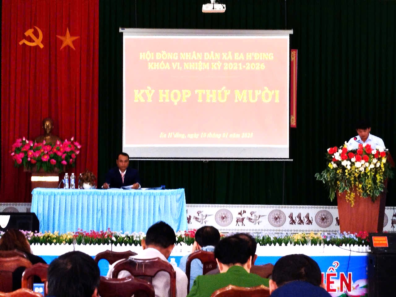 HĐND xã Ea H'đing tổ chức kỳ họp thứ 10 thành công tốt đẹp.
